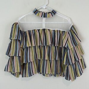 Garcia Festival Layered Striped Top